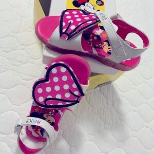 Disney Minnie Mouse Girls Toddler Sandals